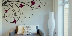 رسومات على الحائط مودرن – إلهام فني لديكور منزلك